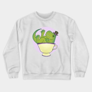 Tea Rex Crewneck Sweatshirt